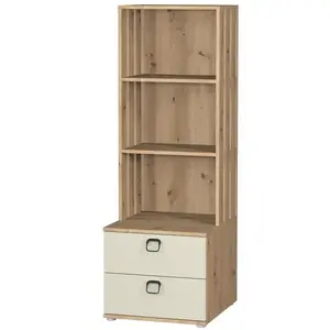 Regál 2s Camari tölgy Artisan/Casmhere kép