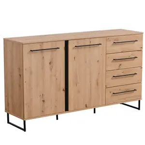 Komód Sardinia Artisan/Fekete 11008230 kép