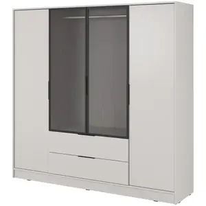 Szekrény Kelly 4D RM cashmere + led kép