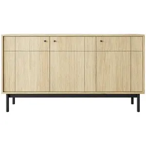 Komód Japandi K154 tölgy linea kép