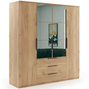 Szekrény Florencja craft arany 200x215 kép