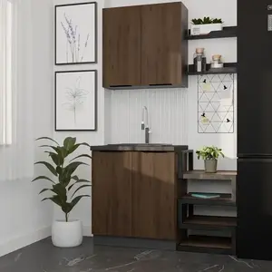 Konyhabútor Monza Dió Okapi 80cm Munkalap nélkül kép