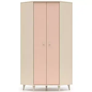 Szekrény Mevel 01 Sivatagi homok/Millenial Pink kép