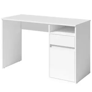 Íróasztal Billa 1d1sz 60 Nfsc B Fehér kép
