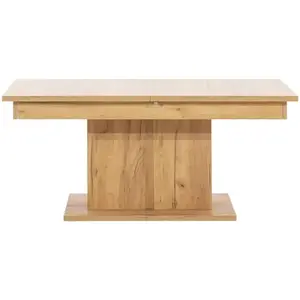 Dohányzóasztal Snobi Sb13 Tölgy Craft/Alpesi fehér kép