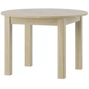 Összecsukható asztal Uran 01 110/160x110cm tölgy sonoma kép