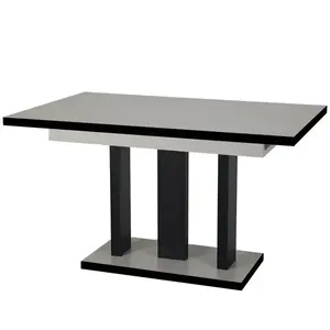 Kinyitható asztalok Appia Black 210 kasmír kép