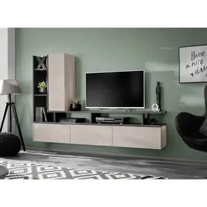 Nappali bútor Tytan Dgc Tt Tölgy Grafit/Kasmír kép