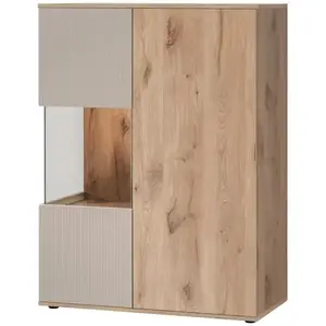 Vitrin Catalina DVC CT WSN tölgy viking/kasmír kép