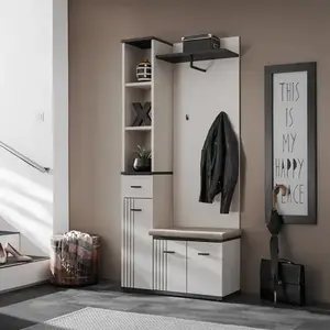 Előszobafal Hugo I Cc Hg1+P2 Párna Kasmír/Fekete kép