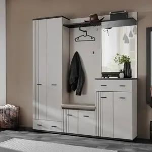 Előszobafal Hugo III Cc Hg3+P2 Párna Kasmír/Fekete kép
