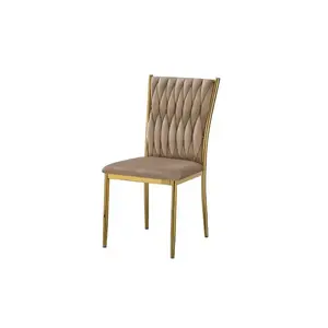 Szék Glamour 12512 bézs/aranysárga kép