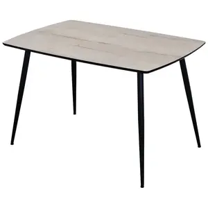 Asztal Pavel 12527 120x80 Tölgy 8103-2/Fekete kép