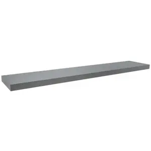 Függő polc FS 118/24 fényes szürke 65155 1180x235 kép