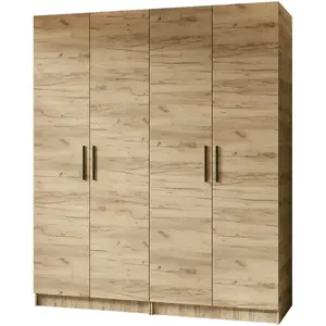 Szekrény X2 Gold 2d Tölgy Craft Aranysárga/Tölgy Craft Aranysárga kép