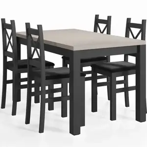 Étkező készlet Mini fekete/kasmír kép