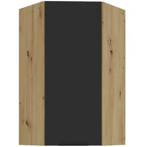 Konyhaszekrény Aria-Bl/Ar Anti Fingerprint 60x60 Gn-108 1f (45°) kép