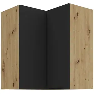 Konyhaszekrény Aria-Bl/Ar Anti Fingerprint 60x60 Gn-72 2f (90°) kép