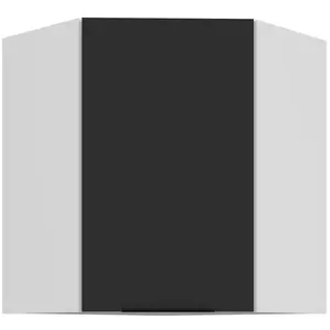 Konyhaszekrény Aria-Bl/Wh Anti Fingerprint 60x60 Gn-72 1f (45°) kép