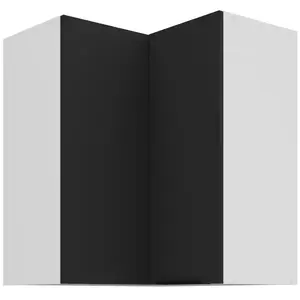Konyhaszekrény Aria-Bl/Wh Anti Fingerprint 60x60 Gn-72 2f (90°) kép