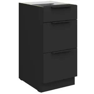 Konyhaszekrény Aria-Bl/Bl Anti Fingerprint 40d 3s Bb kép