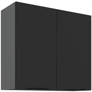 Konyhaszekrény Aria-Bl/Ant Anti Fingerprint 80g-72 2f kép