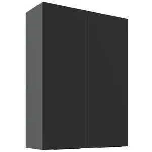 Konyhaszekrény Aria-Bl/Ant Anti Fingerprint 80g-108 2f kép