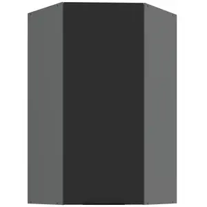 Konyhaszekrény Aria-Bl/Ant Anti Fingerprint 60x60 Gn-108 1f (45°) kép
