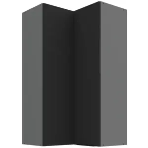 Konyhaszekrény Aria-Bl/Ant Anti Fingerprint 60x60 Gn-108 2f (90°) kép