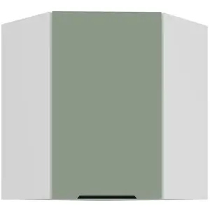 Konyhaszekrény Aria-Sa/Wh Anti Fingerprint 60x60 Gn-72 1f (45°) kép