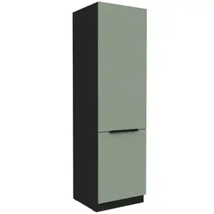 Konyhaszekrény Aria-Sa/Bl Anti Fingerprint 60lo-210 2f kép