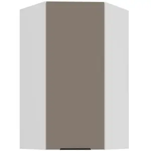 Konyhaszekrény Aria-Ta/Wh Anti Fingerprint 60x60 Gn-108 1f (45°) kép