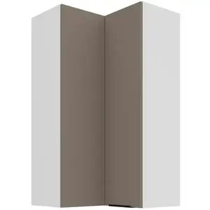 Konyhaszekrény Aria-Ta/Wh Anti Fingerprint 60x60 Gn-108 2f (90°) kép