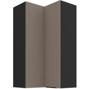 Konyhaszekrény Aria-Ta/Bl Anti Fingerprint 60x60 Gn-108 2f (90°) kép