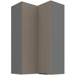 Konyhaszekrény Aria-Ta/Ant Anti Fingerprint 60x60 Gn-108 2f (90°) kép