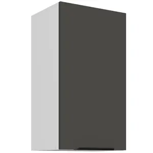 Konyhaszekrény Aria-Gr/Wh Anti Fingerprint 40g-72 1f kép