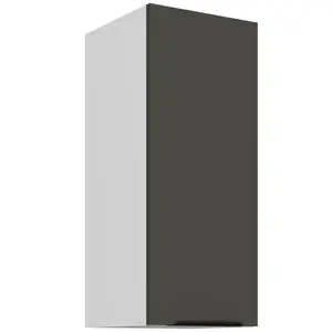 Konyhaszekrény Aria-Gr/Wh Anti Fingerprint 30g-72 1f kép
