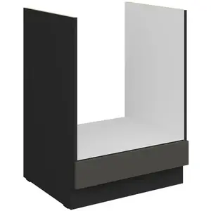 Konyhaszekrény Aria-Gr/Bl Anti Fingerprint 60dg Bb kép