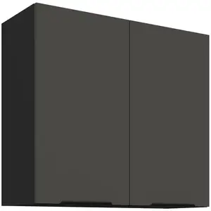 Konyhaszekrény Aria-Gr/Bl Anti Fingerprint 80g-72 2f kép
