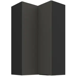 Konyhaszekrény Aria-Gr/Bl Anti Fingerprint 60x60 Gn-108 2f (90°) kép