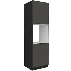 Konyhaszekrény Aria-Gr/Bl Anti Fingerprint 60dp-210 2f kép