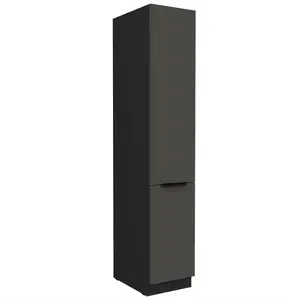 Konyhaszekrény Aria-Gr/Bl Anti Fingerprint 40dk-210 2f kép