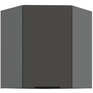 Konyhaszekrény Aria-Gr/Ant Anti Fingerprint 60x60 Gn-72 1f (45°) kép