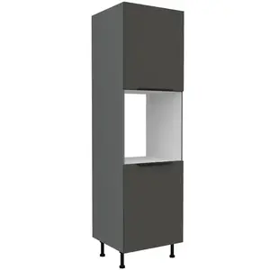 Konyhaszekrény Aria-Gr/Ant Anti Fingerprint 60dp-215 2f kép