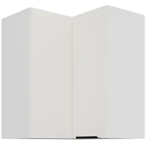 Konyhaszekrény Aria-Wh/Wh Anti Fingerprint 60x60 Gn-72 2f (90°) kép