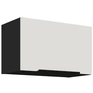 Konyhaszekrény Aria-Wh/Bl Anti Fingerprint 60gu-36 1f kép