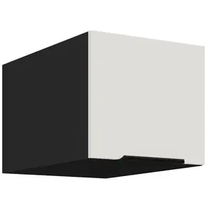 Konyhaszekrény Aria-Wh/Bl Anti Fingerprint 40 Nagu-36 1f kép
