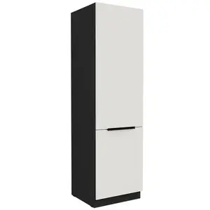 Konyhaszekrény Aria-Wh/Bl Anti Fingerprint 60dk-210 2f kép