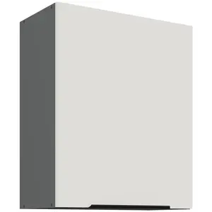 Konyhaszekrény Aria-Wh/Ant Anti Fingerprint 60g-72 1f kép
