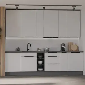 Konyhabútor Aria WH/ANT 300 cm konyhai munkalap nélkül kép